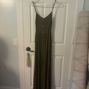 Shein Army Green Jumpuit